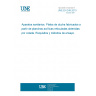 UNE EN 249:2010 Sanitary appliances - Shower trays made from crosslinked cast acrylic sheets - Requirements and test methods