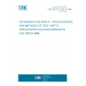 UNE EN ISO 3262-6:1999 Extenders for paints - Specifications and methods of test - Part 6: Precipitated calcium carbonate (ISO 3262-6:1998) UNE EN ISO 3262-6:1999 Extenders for paints - Specifications and methods of test - Part 6: Precipitated calcium carbonate (ISO 3262-6:1998)