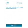 UNE EN 16164:2013 - Water quality - Guidance standard for designing and selecting taxonomic keys
