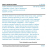 ČSN EN IEC 61800-5-3 - Systémy elektrických výkonových pohonů s nastavitelnou rychlostí - Část 5-3: Bezpečnostní požadavky - Funkční, elektrické a ekonomické požadavky na kodéry