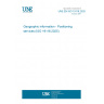 UNE EN ISO 19116:2025 Geographic information - Positioning services (ISO 19116:2025)