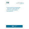 UNE EN IEC 63360:2026 - Fluids for electrotechnical application - Specification of gases alternative to SF6 to be used in electrical power equipment UNE EN IEC 63360:2026 - Fluids for electrotechnical application - Specification of gases alternative to SF6 to be used in electrical power equipment