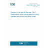 UNE EN ISO 9239-1:2026 - Reaction to fire tests for floorings - Part 1: Determination of the burning behaviour using a radiant heat source (ISO 9239-1:2025)