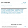 ČSN EN 13763-21 - Výbušniny pro civilní použití - Rozbušky a bleskovicové zpožďovače - Část 21: Ověřování přeskokového napětí elektrických rozbušek