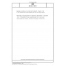 DIN EN 1186-6 Materials and articles in contact with foodstuffs - Plastics - Part 6: Test methods for overall migration into olive oil using a pouch DIN EN 1186-6 Materials and articles in contact with foodstuffs - Plastics - Part 6: Test methods for overall migration into olive oil using a pouch