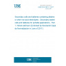 UNE EN 61951-1:2017 Secondary cells and batteries containing alkaline or other non-acid electrolytes - Secondary sealed cells and batteries for portable applications - Part 1: Nickel-cadmium (Endorsed by Asociación Española de Normalización in June of 2017.)