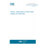 UNE EN ISO 8256:2005 Plastics - Determination of tensile-impact strength (ISO 8256:2004) UNE EN ISO 8256:2005 Plastics - Determination of tensile-impact strength (ISO 8256:2004)