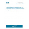 UNE HD 60364-7-722:2016 Low-voltage electrical installations - Part 7-722: Requirements for special installations or locations - Supplies for electric vehicles
