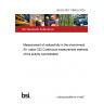 BS EN ISO 11665-5:2020 Measurement of radioactivity in the environment. Air: radon-222 Continuous measurement methods of the activity concentration