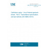 UNE EN ISO 8980-3:2014 Ophthalmic optics - Uncut finished spectacle lenses - Part 3: Transmittance specifications and test methods (ISO 8980-3:2013) UNE EN ISO 8980-3:2014 Ophthalmic optics - Uncut finished spectacle lenses - Part 3: Transmittance specifications and test methods (ISO 8980-3:2013)