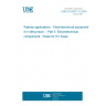 UNE EN 60077-5:2004 Railway applications - Electrotechnical equipment for rolling stock -- Part 5: Electrotechnical components - Rules for HV fuses UNE EN 60077-5:2004 Railway applications - Electrotechnical equipment for rolling stock -- Part 5: Electrotechnical components - Rules for HV fuses