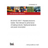 24/30490683 DC BS EN IEC 63517. Wearable electronic textiles. Test methods for performance of heating products. Heating temperature and power consumption