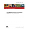BS EN ISO 8559-1:2020 Size designation of clothes Anthropometric definitions for body measurement