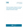 UNE ISO 6133:2022 Rubber and plastics. Analysis of multi-peak traces obtained of determinations of tear strength and adhesion strength