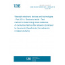 UNE EN IEC 63203-201-4:2025/A1:2026 Wearable electronic devices and technologies - Part 201-4: Electronic textile - Test method for determining sheet resistance of conductive fabrics after abrasion (Endorsed by Asociación Española de Normalización in March of 2026.)