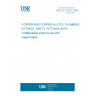 UNE EN 1254-2:1999 COPPER AND COPPER ALLOYS. PLUMBING FITTINGS. PART 2: FITTINGS WITH COMpression ends for use with copper tubes. UNE EN 1254-2:1999 COPPER AND COPPER ALLOYS. PLUMBING FITTINGS. PART 2: FITTINGS WITH COMpression ends for use with copper tubes.