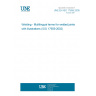 UNE EN ISO 17659:2005 Welding - Multilingual terms for welded joints with illustrations (ISO 17659:2002)