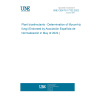 UNE CEN/TS 17722:2022 Plant biostimulants - Determination of Mycorrhizal fungi (Endorsed by Asociación Española de Normalización in May of 2022.) UNE CEN/TS 17722:2022 Plant biostimulants - Determination of Mycorrhizal fungi (Endorsed by Asociación Española de Normalización in May of 2022.)
