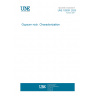 UNE 102001:2025 Gypsum rock. Characterization