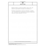 DIN EN 1186-5 Materials and articles in contact with foodstuffs - Plastics - Part 5: Test methods for overall migration into aqueous food simulants by cell DIN EN 1186-5 Materials and articles in contact with foodstuffs - Plastics - Part 5: Test methods for overall migration into aqueous food simulants by cell