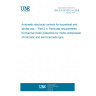 UNE EN 60730-2-4:2008 Automatic electrical controls for household and similar use -- Part 2-4: Particular requirements for thermal motor protectors for motor-compressors of hermetic and semi-hermetic type. UNE EN 60730-2-4:2008 Automatic electrical controls for household and similar use -- Part 2-4: Particular requirements for thermal motor protectors for motor-compressors of hermetic and semi-hermetic type.