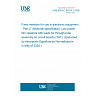 UNE EN IEC 60115-2:2026 - Fixed resistors for use in electronic equipment - Part 2: Sectional specification: Low-power film resistors with leads for through-hole assembly on circuit boards (THT) (Endorsed by Asociación Española de Normalización in May of 2026.) UNE EN IEC 60115-2:2026 - Fixed resistors for use in electronic equipment - Part 2: Sectional specification: Low-power film resistors with leads for through-hole assembly on circuit boards (THT) (Endorsed by Asociación Española de Normalización in May of 2026.)