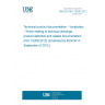 UNE EN ISO 10209:2012 Technical product documentation - Vocabulary - Terms relating to technical drawings, product definition and related documentation (ISO 10209:2012) (Endorsed by AENOR in September of 2012.) UNE EN ISO 10209:2012 Technical product documentation - Vocabulary - Terms relating to technical drawings, product definition and related documentation (ISO 10209:2012) (Endorsed by AENOR in September of 2012.)
