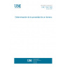UNE 7045:1952 POROSITY DETERMINATION OF ONE TERRAIN. UNE 7045:1952 POROSITY DETERMINATION OF ONE TERRAIN.
