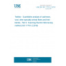 UNE EN ISO 17751-2:2016 Textiles - Quantitative analysis of cashmere, wool, other specialty animal fibers and their blends - Part 2: Scanning Electron Microscopy method (ISO 17751-2:2016)