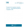 UNE 192008-1:2024/1M:2026 Procedure for the regulatory inspection. Lifts. Part 1: Lifting appliances gathered in legislation of lifts