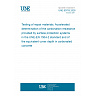 UNE 83705:2026 - Testing of repair materials. Accelerated determination of the carbonation resistance provided by surface protection systems in the UNE-EN 1504-2 standard and of the equivalent cover depth in carbonated concrete UNE 83705:2026 - Testing of repair materials. Accelerated determination of the carbonation resistance provided by surface protection systems in the UNE-EN 1504-2 standard and of the equivalent cover depth in carbonated concrete