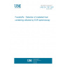 UNE EN 1787:2001 Foodstuffs - Detection of irradiated food containing cellulose by ESR spectroscopy UNE EN 1787:2001 Foodstuffs - Detection of irradiated food containing cellulose by ESR spectroscopy