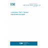UNE EN IEC 60598-1:2026/A11:2026 - Luminaires - Part 1: General requirements and tests