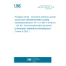 UNE EN 3645-001:2019 Aerospace series - Connectors, electrical, circular, scoop-proof, triple start threaded coupling, operating temperature 175 °C or 200 °C continuous - Part 001: Technical specification (Endorsed by Asociación Española de Normalización in October of 2019.) UNE EN 3645-001:2019 Aerospace series - Connectors, electrical, circular, scoop-proof, triple start threaded coupling, operating temperature 175 °C or 200 °C continuous - Part 001: Technical specification (Endorsed by Asociación Española de Normalización in October of 2019.)