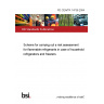 PD CEN/TR 14739:2004 Scheme for carrying out a risk assessment for flammable refrigerants in case of household refrigerators and freezers