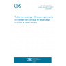 UNE EN 15772:2012 Textile floor coverings - Minimum requirements for needled floor coverings for single usage in events of limited duration UNE EN 15772:2012 Textile floor coverings - Minimum requirements for needled floor coverings for single usage in events of limited duration