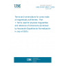 UNE EN IEC 60401-1:2020 Terms and nomenclature for cores made of magnetically soft ferrites - Part 1: Terms used for physical irregularities and reference of dimensions (Endorsed by Asociación Española de Normalización in July of 2020.) UNE EN IEC 60401-1:2020 Terms and nomenclature for cores made of magnetically soft ferrites - Part 1: Terms used for physical irregularities and reference of dimensions (Endorsed by Asociación Española de Normalización in July of 2020.)