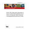 22/30455832 DC BS EN 17892. Water quality. Determination of the sum of perfluorinated substances (Sum of PFAS) in drinking water. Method using liquid chromatography/mass spectrometry (LC/MS)