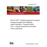 25/30501224 DC BS EN 15767-1 Portable equipment for projecting extinguishing agents and firefighting support operations - Portable monitors Part 1 : General requirements for portable monitor assemblies