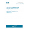 UNE EN ISO 21487:2023 Small craft - Permanently installed petrol and diesel fuel tanks (ISO 21487:2022) (Endorsed by Asociación Española de Normalización in April of 2023.)