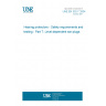 UNE EN 352-7:2004 Hearing protectors - Safety requirements and testing - Part 7: Level-dependent ear-plugs UNE EN 352-7:2004 Hearing protectors - Safety requirements and testing - Part 7: Level-dependent ear-plugs