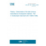 UNE EN ISO 13468-2:2006 Plastics - Determination of the total luminous transmittance of transparent materials - Part 2: Double-beam instrument (ISO 13468-2:1999) UNE EN ISO 13468-2:2006 Plastics - Determination of the total luminous transmittance of transparent materials - Part 2: Double-beam instrument (ISO 13468-2:1999)