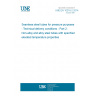 UNE EN 10216-2:2014 Seamless steel tubes for pressure purposes - Technical delivery conditions - Part 2: Non-alloy and alloy steel tubes with specified elevated temperature properties UNE EN 10216-2:2014 Seamless steel tubes for pressure purposes - Technical delivery conditions - Part 2: Non-alloy and alloy steel tubes with specified elevated temperature properties