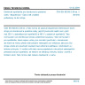 ČSN EN 60335-2-28 ed. 2 - Elektrické spotřebiče pro domácnost a podobné účely - Bezpečnost - Část 2-28: Zvláštní požadavky na šicí stroje