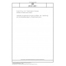 DIN EN 12808-1 Grouts for tiles - Part 1: Determination of chemical resistance of reaction resin mortars DIN EN 12808-1 Grouts for tiles - Part 1: Determination of chemical resistance of reaction resin mortars