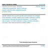 ČSN EN 13763-22 - Výbušniny pro civilní použití - Rozbušky a bleskovicové zpožďovače - Část 22: Ověřování kapacity, izolačního odporu a elektrické pevnosti přívodních vodičů