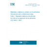 UNE EN ISO 8442-1/AC:2002 Materials and articles in contact with foodstuffs. Cutlery and table holloware. Part 1: Requirements for cutlery for the preparation of food. (ISO 8442-1:1997)